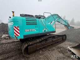 Kobelco SK210LC-10 Tracked Excavator with Grading Bucket,