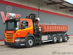 SCANIA R 380 HIAB-Ladekran und ARK, Liftachsen 2+4