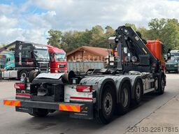 SCANIA R 380 HIAB-Ladekran und ARK, Liftachsen 2+4