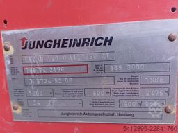 Gabelstapler Jungeheinrich Elektro EFG115 -350 ZT/ 19