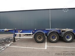 Burg 3 AXLE CONTAINER 30 FT TRANSPORT TRAILER