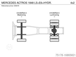 MERCEDES ACTROS 1848 LS+E6+HYDR.