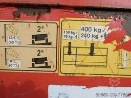 PB S151-16E, 15 m. Arbeitshöhe, Scherenbühne
