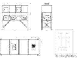 Holzing RLA BIG BAG TWO PLUS 15 000m3/h
