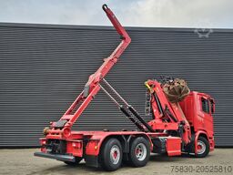 Scania R520 V8 6x2/4 / EPSILON CRANE + HOOKLIFT
