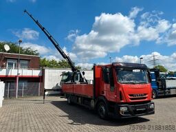IVECO 120E25 Eurocargo Pritsche +HIAB XS 088 Kran