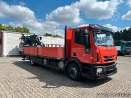 IVECO 120E25 Eurocargo Pritsche +HIAB XS 088 Kran