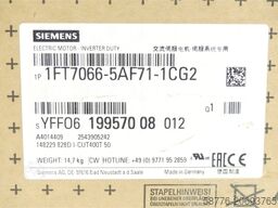 Siemens 1FT7066-5AF71-1CG2 Synchronmotor SN:YFF0619957008012 - ! -