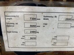  M-TRAILER MT-03K1, 1-ACHS LAFETTE, BPW-ACHSEN MIT TROMMELBREMSEN
