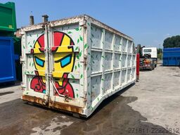  CONTAINER SCARRABILE USATO A CIELO APERTO CON GRU