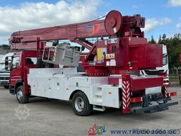 Mercedes-Benz 1529 Klaas Dachdecker Montagekran Hakenhöhe 46 M