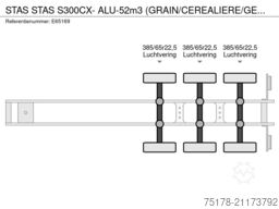 STAS STAS S300CX- ALU-52m3 (GRAIN/CEREALIERE/GETREIDE)
