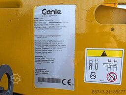 Genie S85 As-Is, Diesel, 4x4 Drive, 27.7m Working Height