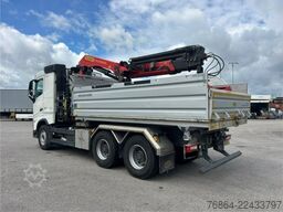 VOLVO FH 500 3-SEITEN KIPPER MEILLER MIT PALFINGER PK22002EH, RETARDER