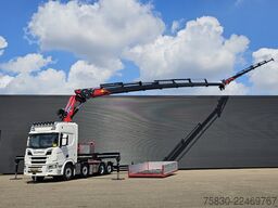 Scania R590 V8 8x2 / HMF 9520 CRANE - JIB - WINCH / TR...