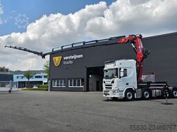 Scania R590 V8 8x2 / HMF 9520 CRANE - JIB - WINCH / TR...