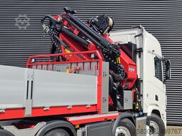 Scania R590 V8 8x2 / HMF 9520 CRANE - JIB - WINCH / TR...