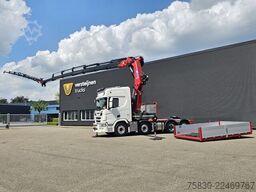 Scania R590 V8 8x2 / HMF 9520 CRANE - JIB - WINCH / TR...