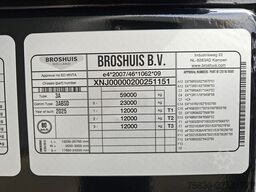 Broshuis 3ABSD / EXTENADABLE / HIAB 95 tm + JIB / ELECTR...