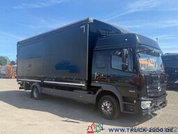 Mercedes-Benz 1223 Großes Haus Schiebeplane Dach/ R+L+LBW