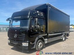 Mercedes-Benz 1223 Großes Haus Schiebeplane Dach/ R+L+LBW