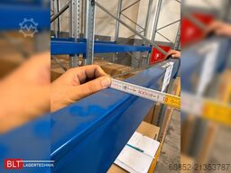 ca. 14,20 lfm BITO P4 Palettenregale H:680cm, 3000kg Fachlast, Hochregale