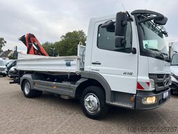 MERCEDES-BENZ Atego 818 Meiller Kipper Palfinger Kran