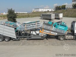CONSTMACH 100 M3/H Mobil Concrete Batching Plant