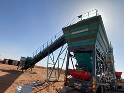 CONSTMACH 100 M3/H Mobil Concrete Batching Plant