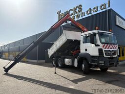 MAN TGS 33.400 + PALFINGER PK16502 + 6X4 + TIPPER +...