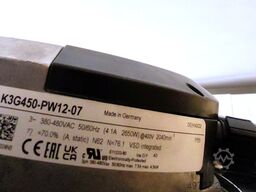 ebm-papst K3G450-PW12-07 EC 6630m3/h  940pa centrifugal fan