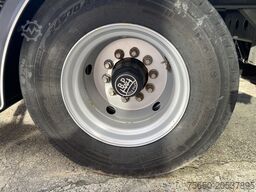 Möslein TO 3 F Schwebheim Neuwertig 3 Achs Tieflader 8,10 m Ladefläche