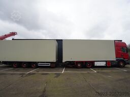 Scania R 580 V8 6X2 FRIGO RETARDER IN COMBI WITH BURG ...
