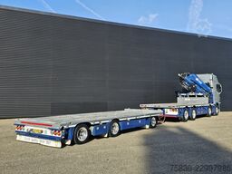 Volvo FH 500 8x2 / HMF 70 tm CRANE + JUMBO TRAILER