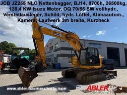 JCB JZ 255 NLC Kurzheck OQ 70/55 Schild