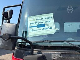 Mercedes-Benz Atego 1218 + HYVALIFT HAAKARM SYSTEEM + MANUAL