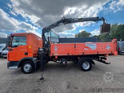 MAN TGL 12.220*3-Seiten KIpper+HIAB 077BS-2 DUO KRAN