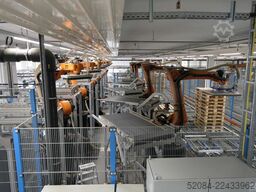 KUKA Automatische Palettieranlage