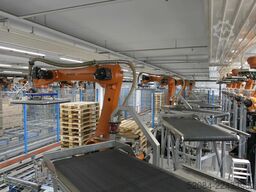KUKA Automatische Palettieranlage