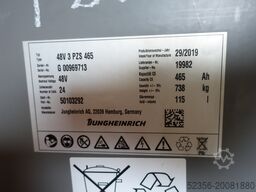 Jungheinrich 48V 3PzS465 95% Staplerbatterie