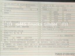 SCANIA G450 / ISO Thermo Mulde / 8X4 / Opti Cruise