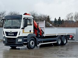MAN TGS 26.360*PRITSCHE 7,60m *6x4 * KRAN/ FUNK
