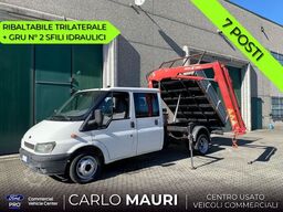 Ford Transit 350 7 posti  + GRU + RIBALTABILE