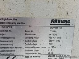 Arburg 375 V 500-100 Vertical
