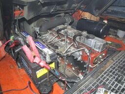 Nissan 4 Ton.-Triplex-FH 4,5m + Seitenschieber