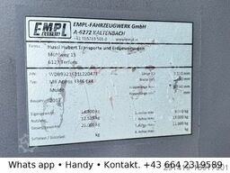 Empl Rückmulde mit Sattelplatte Baujahr : 2017