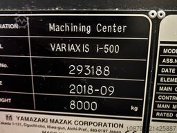 Mazak VARIAXIS i-500