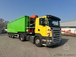 SCANIA R 420 / Glas Recycling / Palfinger PK 18000