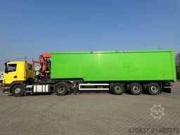 SCANIA R 420 / Glas Recycling / Palfinger PK 18000