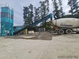 CONSTMACH 30M3/H Small Mobil Concrete Mixing Plant